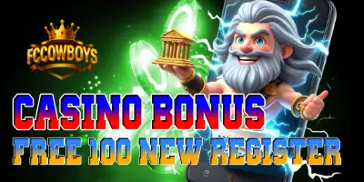 free 100 new register casino bonus