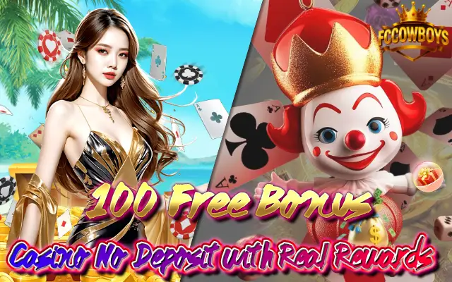 100 free bonus casino no deposit